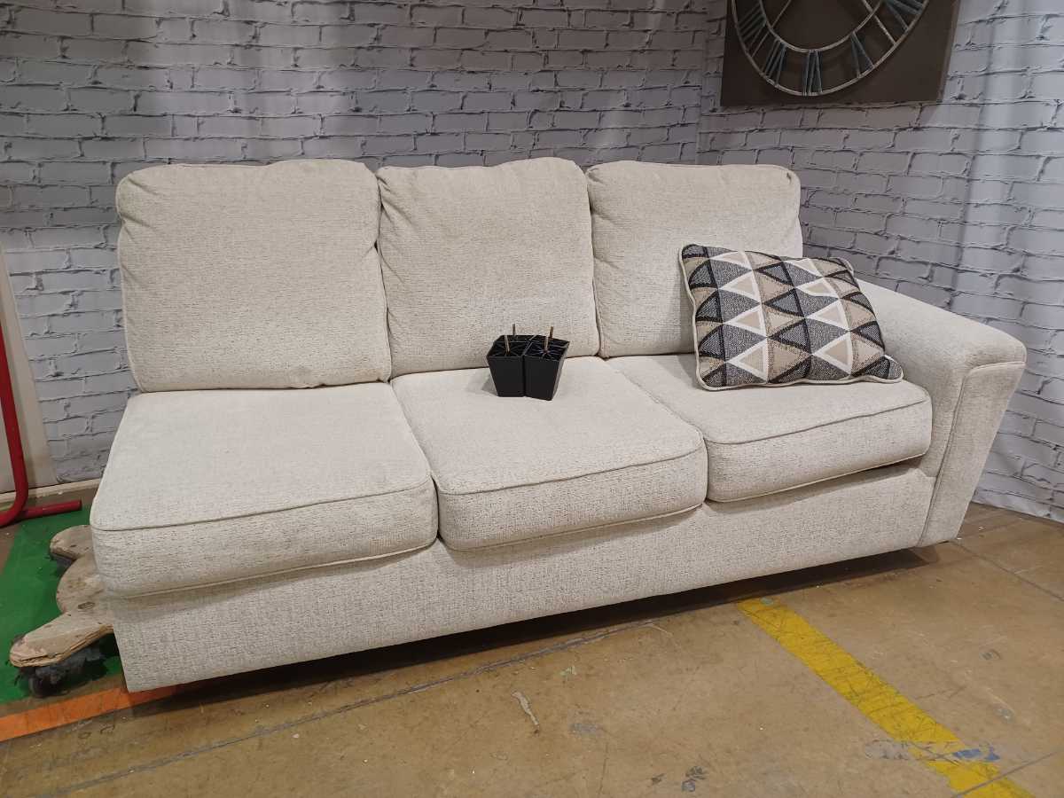 Abinger 2 Piece Sleeper Sectional with Chaise - Natural/Left Facing - Gallery Image 6